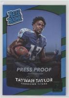 Rated Rookie - Taywan Taylor