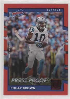 2017 Panini Donruss - [Base] - Press Proof Red #275 - Philly Brown