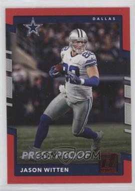 2017 Panini Donruss - [Base] - Press Proof Red #277 - Jason Witten