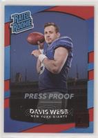 Rated Rookie - Davis Webb [Noted]