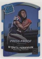 Rated Rookie - D'Onta Foreman #/75