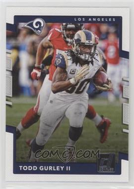 2017 Panini Donruss - [Base] #205 - Todd Gurley II