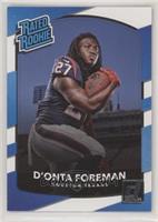 Rated Rookie - D'Onta Foreman [EX to NM]