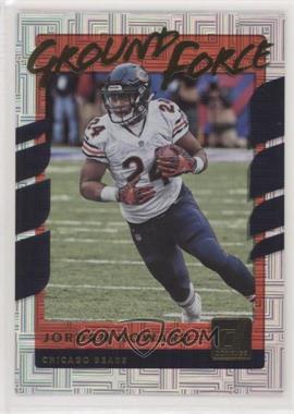 2017 Panini Donruss - Ground Force #7 - Jordan Howard