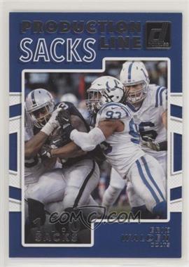 2017 Panini Donruss - Production Lines Sacks #8 - Erik Walden