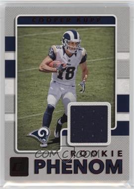 2017 Panini Donruss - Rookie Phenom Jerseys - Red #18 - Cooper Kupp