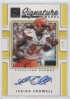 Isaiah Crowell #/5