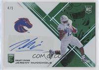 Draft Picks - Jeremy McNichols #/5