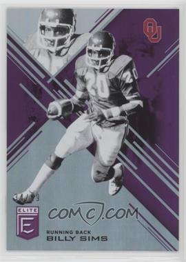 2017 Panini Elite Draft Picks - [Base] - Aspirations Purple #12 - Billy Sims /99