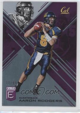 2017 Panini Elite Draft Picks - [Base] - Aspirations Purple #2 - Aaron Rodgers /99