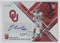 Draft Picks - Charles Walker #/49