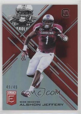 2017 Panini Elite Draft Picks - [Base] - Aspirations Red #5 - Alshon Jeffery /49