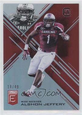 2017 Panini Elite Draft Picks - [Base] - Aspirations Red #5 - Alshon Jeffery /49