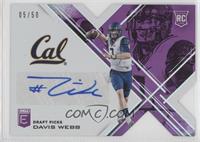 Draft Picks - Davis Webb #/50