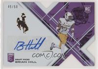 Draft Picks - Brian Hill #/50