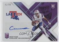 Draft Picks - Carlos Henderson #/99