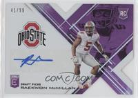 Draft Picks - Raekwon McMillan #/99