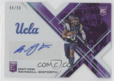 2017 Panini Elite Draft Picks - [Base] - Status Purple Die-Cut Autographs #269 - Draft Picks - Randall Goforth /99