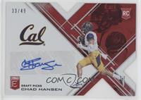 Draft Picks - Chad Hansen #/49