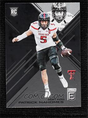 2017 Panini Elite Draft Picks - [Base] #145 - Draft Picks - Patrick Mahomes II