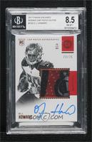 Rookie Cap Patch Autographs - O.J. Howard [BGS 8.5 NM‑MT+] #/75