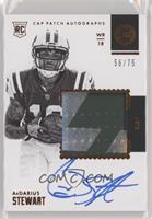 Rookie Cap Patch Autographs - ArDarius Stewart #/75