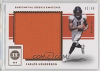 Carlos Henderson #/49