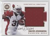 David Johnson #/49