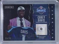 Corey Davis #/25