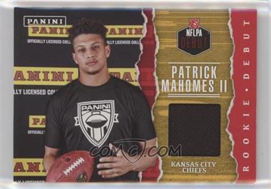 2017 Panini Father's Day - NFLPA Rookie Debut Memorabilia #PM - Patrick Mahomes II