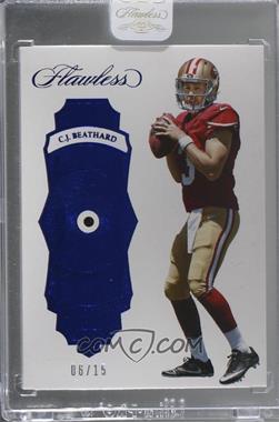 2017 Panini Flawless - [Base] - Sapphire #85 - C.J. Beathard /15 [Uncirculated]