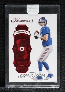 2017 Panini Flawless - [Base] #64 - Eli Manning /15 [Uncirculated]