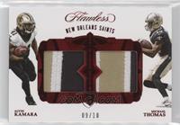 Alvin Kamara, Michael Thomas #/10