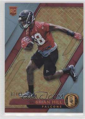 2017 Panini Gold Standard - [Base] - Platinum #195 - Rookies - Brian Hill /49