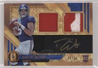 Rookie Jersey Autographs Double Prime - Davis Webb #/25