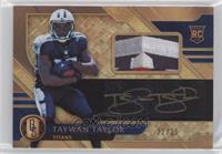 Rookie Jersey Autographs Double Prime - Taywan Taylor #/25