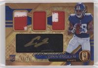 Rookie Jersey Autographs Triple Prime - Evan Engram #/25