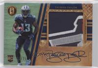 Rookie Jersey Autographs Jumbo Prime - Taywan Taylor #/25