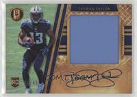 Rookie Jersey Autographs Jumbo - Taywan Taylor #/49