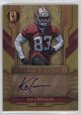 2017 Panini Gold Standard - Golden Rookies Autographs #GR-KD - KD Cannon /149