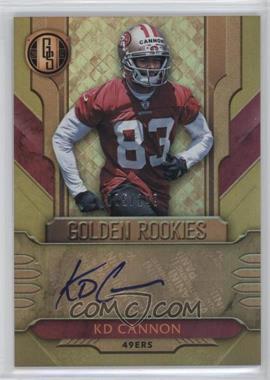 2017 Panini Gold Standard - Golden Rookies Autographs #GR-KD - KD Cannon /149