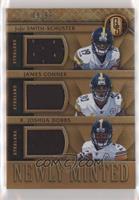 JuJu Smith-Schuster, James Conner, R. Joshua Dobbs #/99