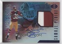 First Impressions Memorabilia Autographs - Samaje Perine #/100