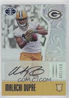 Rookie Signs - Malachi Dupre #/100