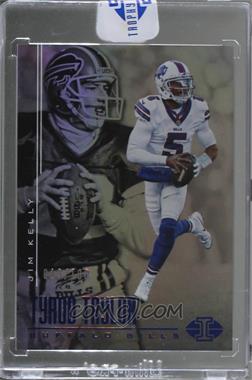 2017 Panini Illusions - [Base] - Trophy Collection Blue #52 - Tyrod Taylor, Jim Kelly /100 [Uncirculated]