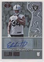 Rookie Signs - Elijah Hood #/50