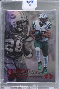 2017 Panini Illusions - [Base] - Trophy Collection Red #63 - Curtis Martin, Matt Forte /50 [Uncirculated]