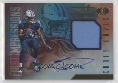 2017 Panini Illusions - [Base] #103 - First Impressions Memorabilia Autographs - Corey Davis