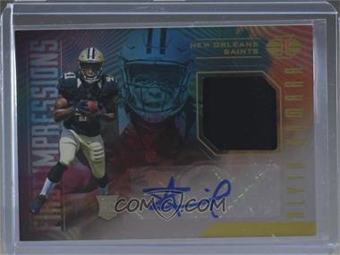 2017 Panini Illusions - [Base] #117 - First Impressions Memorabilia Autographs - Alvin Kamara