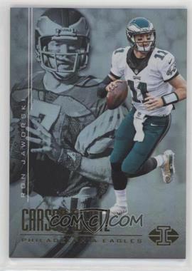 2017 Panini Illusions - [Base] #8 - Carson Wentz, Ron Jaworski